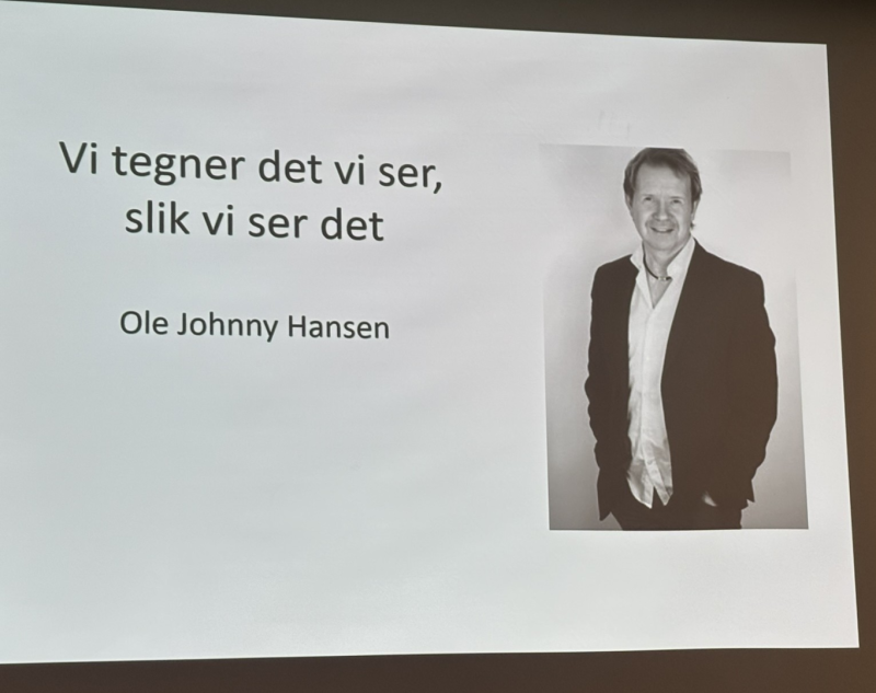 Avistegner Ole Johnny Hansen